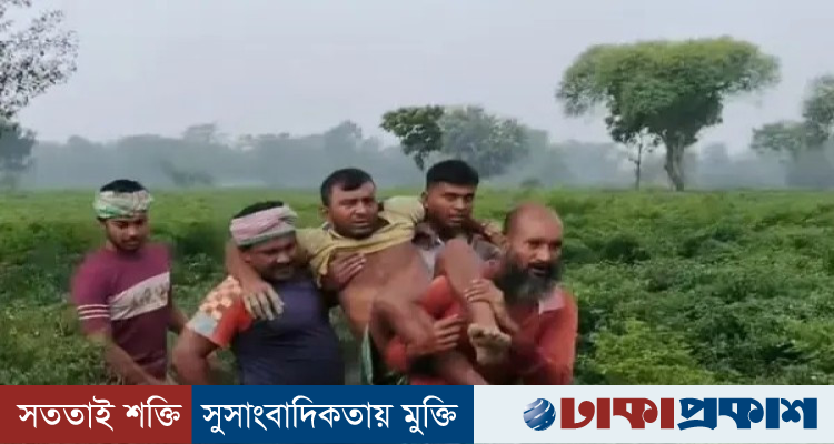 বাংলাদেশি কৃষককে বিএসএফের গুলি, ভারতীয় নাগরিককে ধরে আনলো গ্রামবাসী