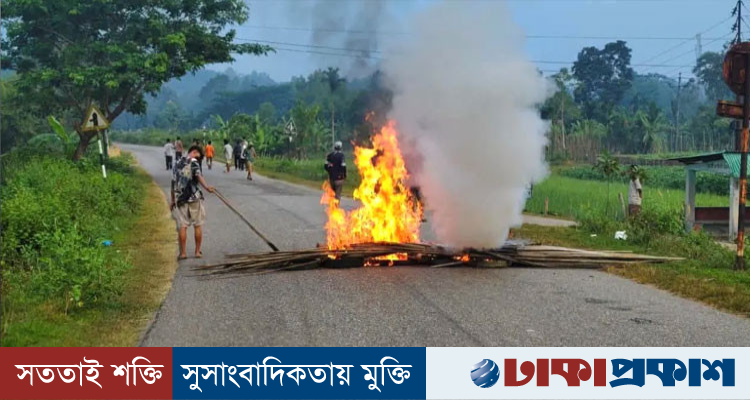 রাঙামাটি-খাগড়াছড়ি সড়কে অবরোধ, বন্ধ যান চলাচল; থমথমে সাজেকের পরিস্থিতি