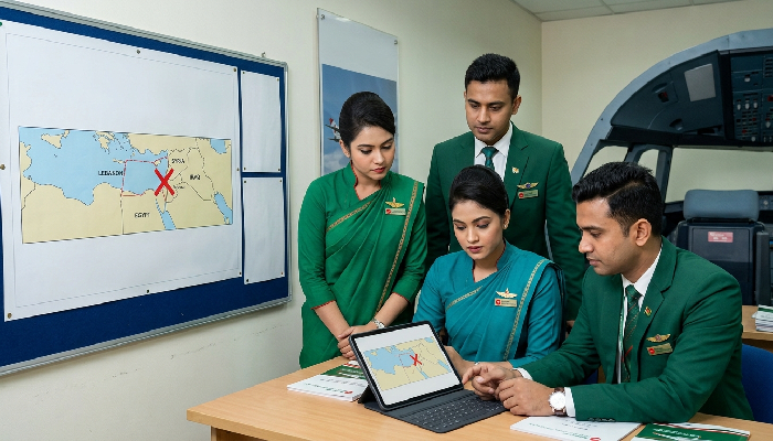ইসরায়েলের আকাশসীমায় বাংলাদেশি পাইলট-ক্রুদের জন্য নতুন বিধিনিষেধ