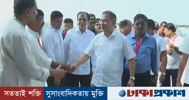 সৈয়দপুরে পৌঁছেছেন প্রধানমন্ত্রী তারেক রহমান