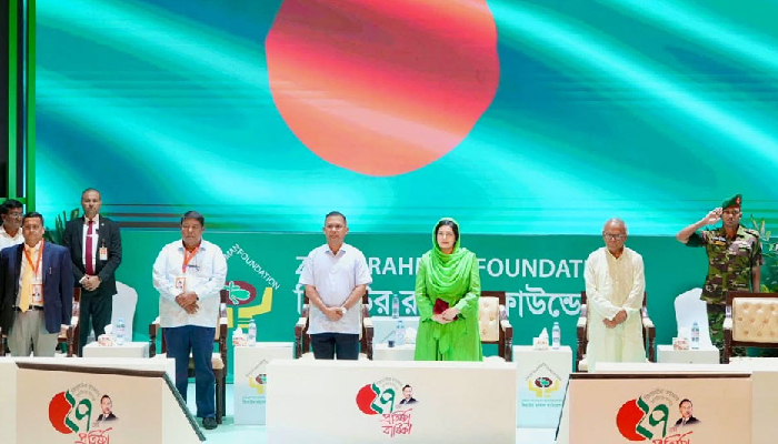 জিয়াউর রহমান ফাউন্ডেশনের প্রতিষ্ঠাবার্ষিকীর অনুষ্ঠানে প্রধানমন্ত্রী