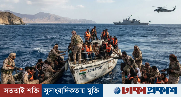 ভারতীয় নৌযানে সৌদির হামলা, ১৪ জনকে উদ্ধারের দাবি হুতিদের