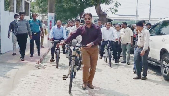 দেশের প্রথম সাইকেল ট্র্যাক উদ্বোধন শুক্রবার