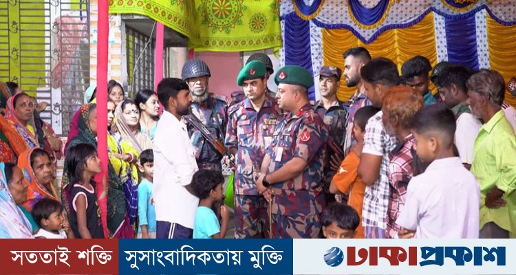 দুর্গাপূজার নিরাপত্তায় সীমান্তে ২০ প্লাটুন বিজিবি, ড্রোনে চলবে নজরদারি