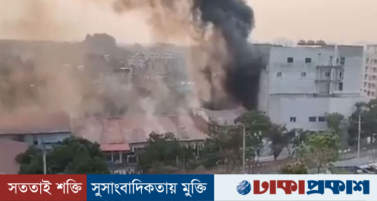 গাজীপুরে ইবনে সিনার ওষুধ কারখানায় আগুন, নিয়ন্ত্রণে কাজ করছে ৬ ইউনিট