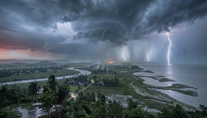 রাত ১টার মধ্যে যেসব অঞ্চলে ঝড়-বৃষ্টির শঙ্কা