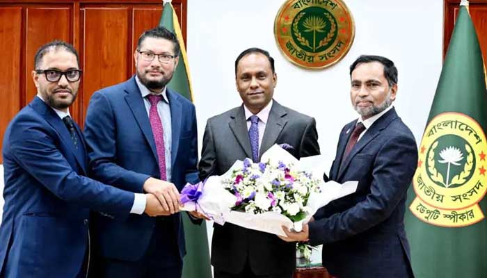 ডেপুটি স্পিকারের সাথে টাওয়ার হ্যামলেটসের স্পিকারের সাক্ষাৎ