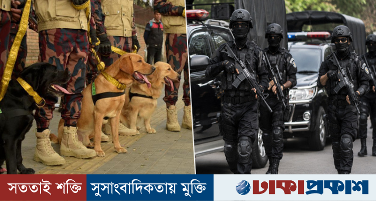 দুর্গাপূজায় দেশজুড়ে বিশেষ নিরাপত্তা, প্রস্তুত ডগ স্কোয়াড ও বম্ব ডিসপোজাল টিম